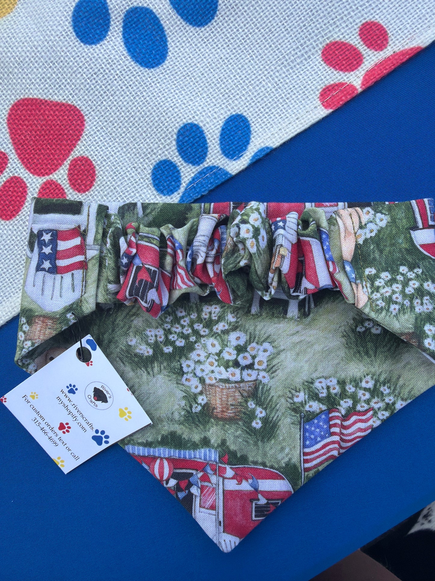 Campers Scrunchie Dog Bandana