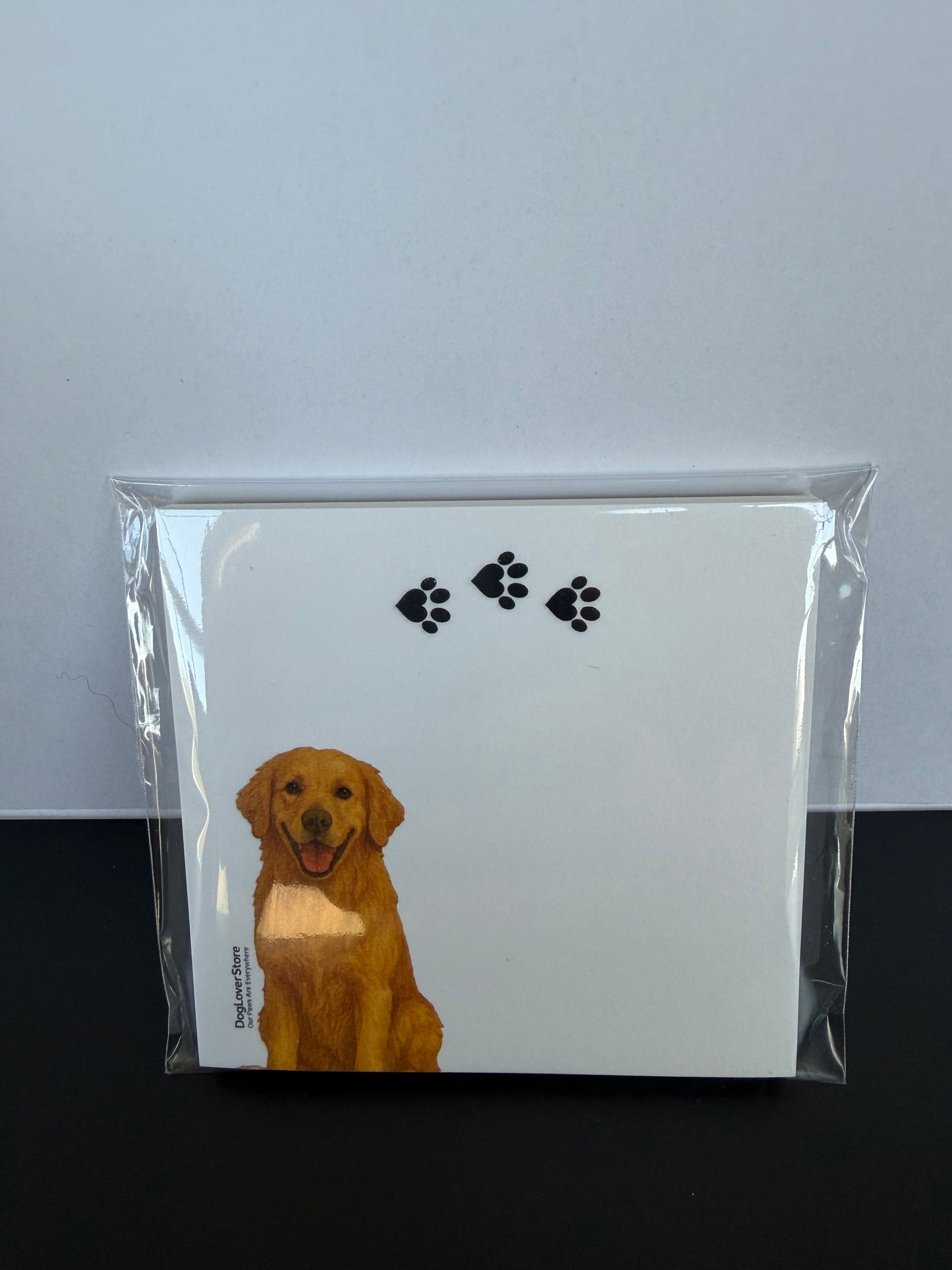 Golden Retriever full body Sticky Note Pad