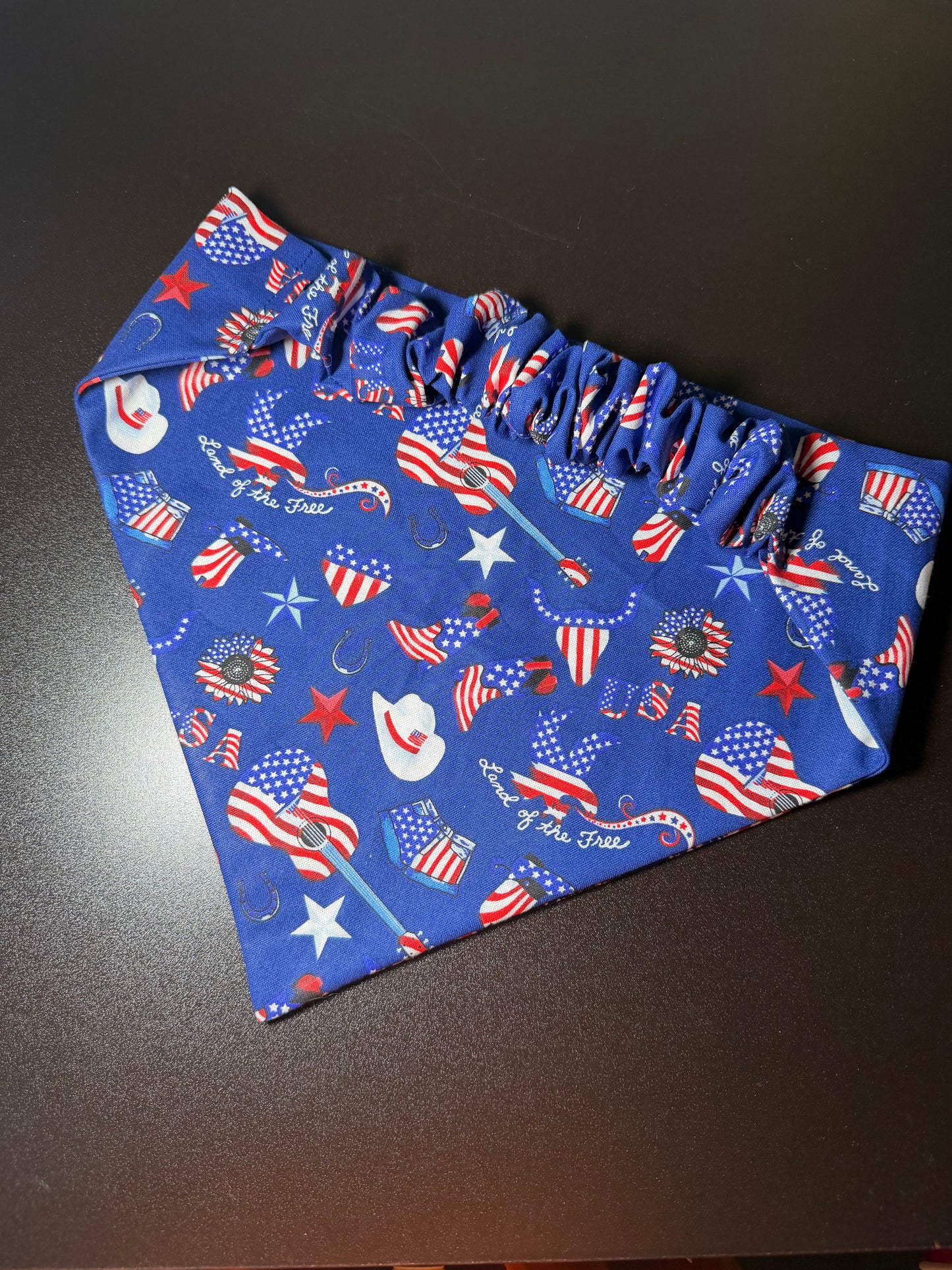 USA Scrunchie Dog Bandana