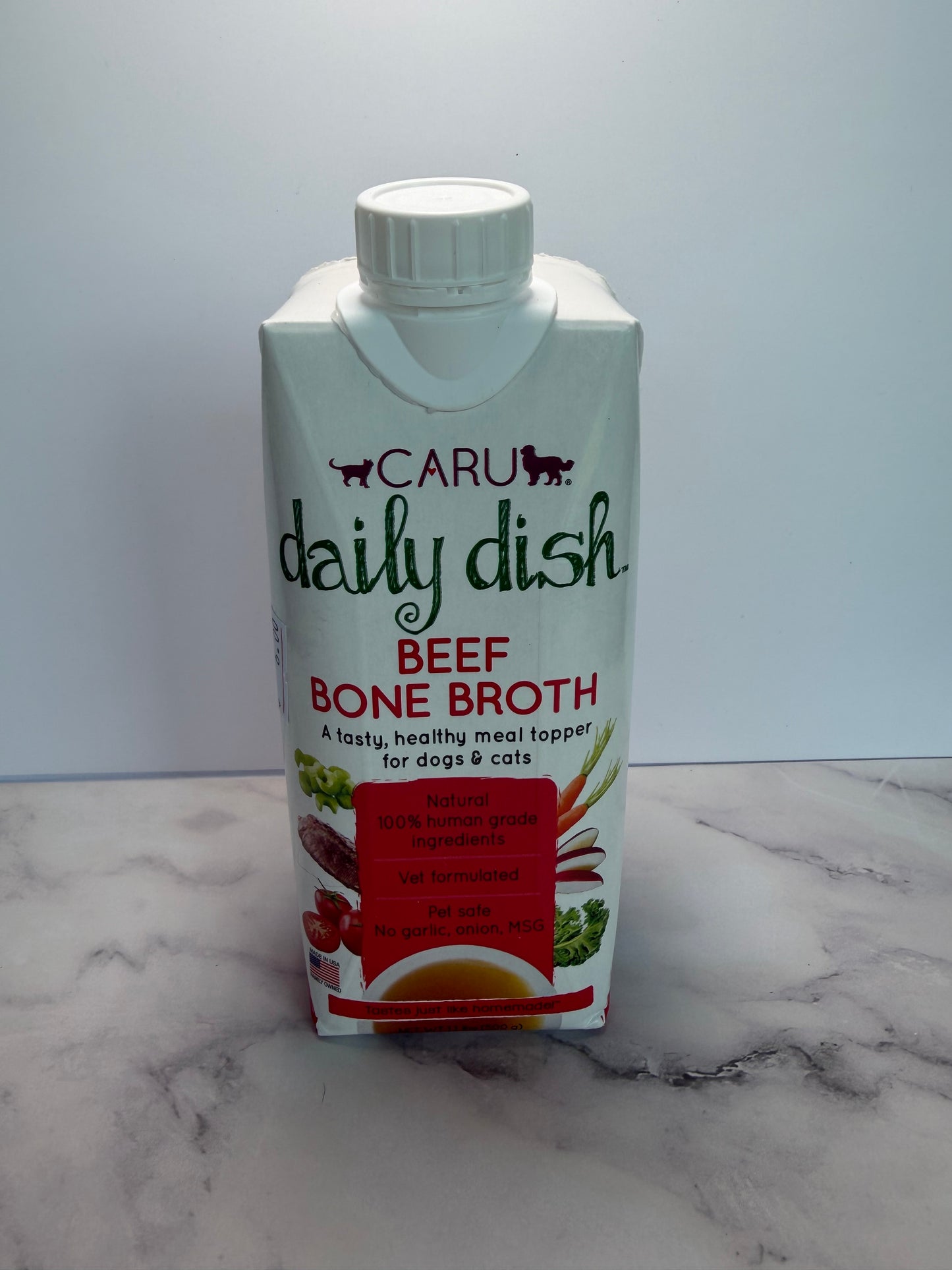 Caru Beef Bone Broth for Dogs & Cats