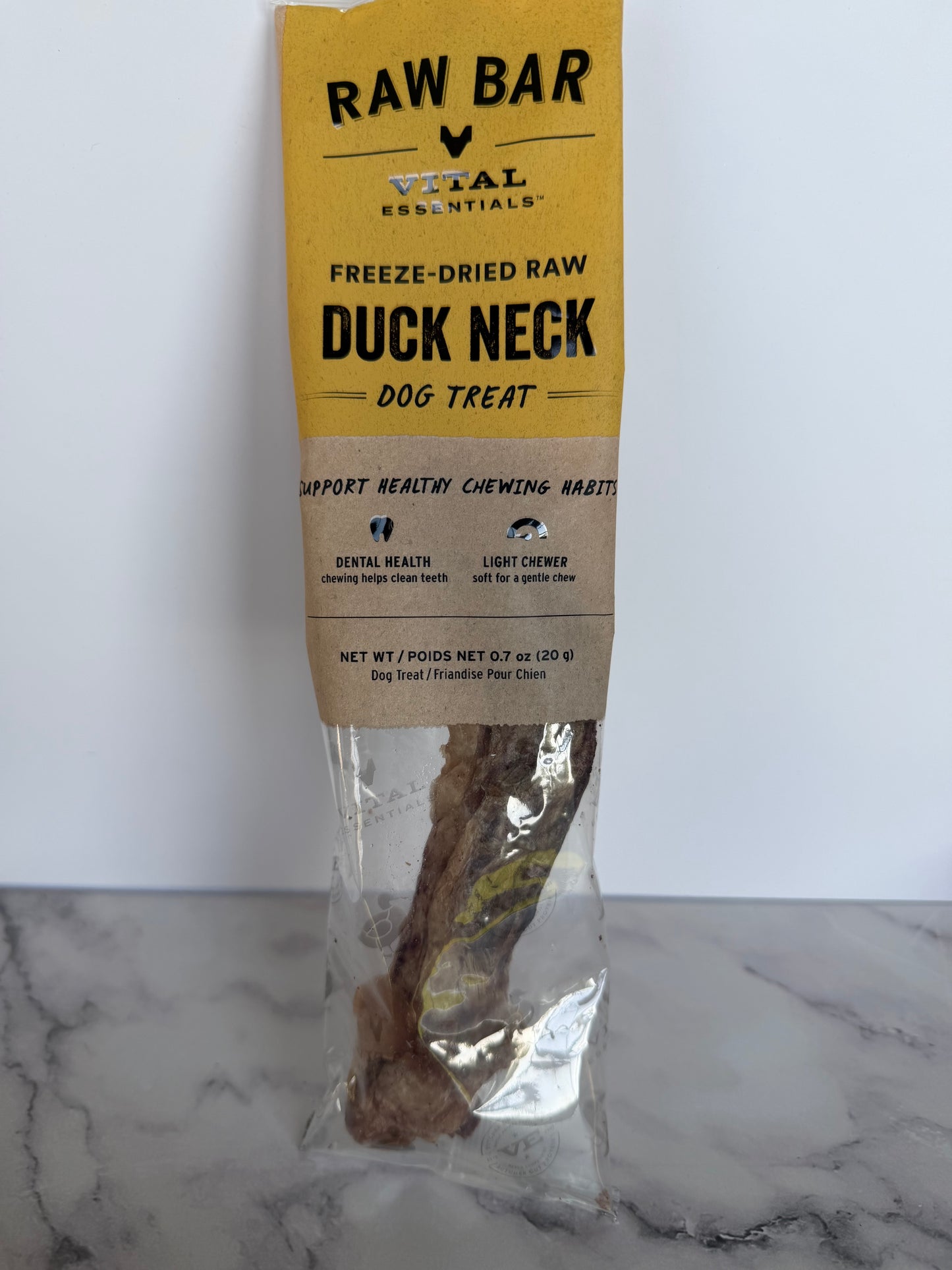 Vital Essentials Raw Duck Neck Dog Chew