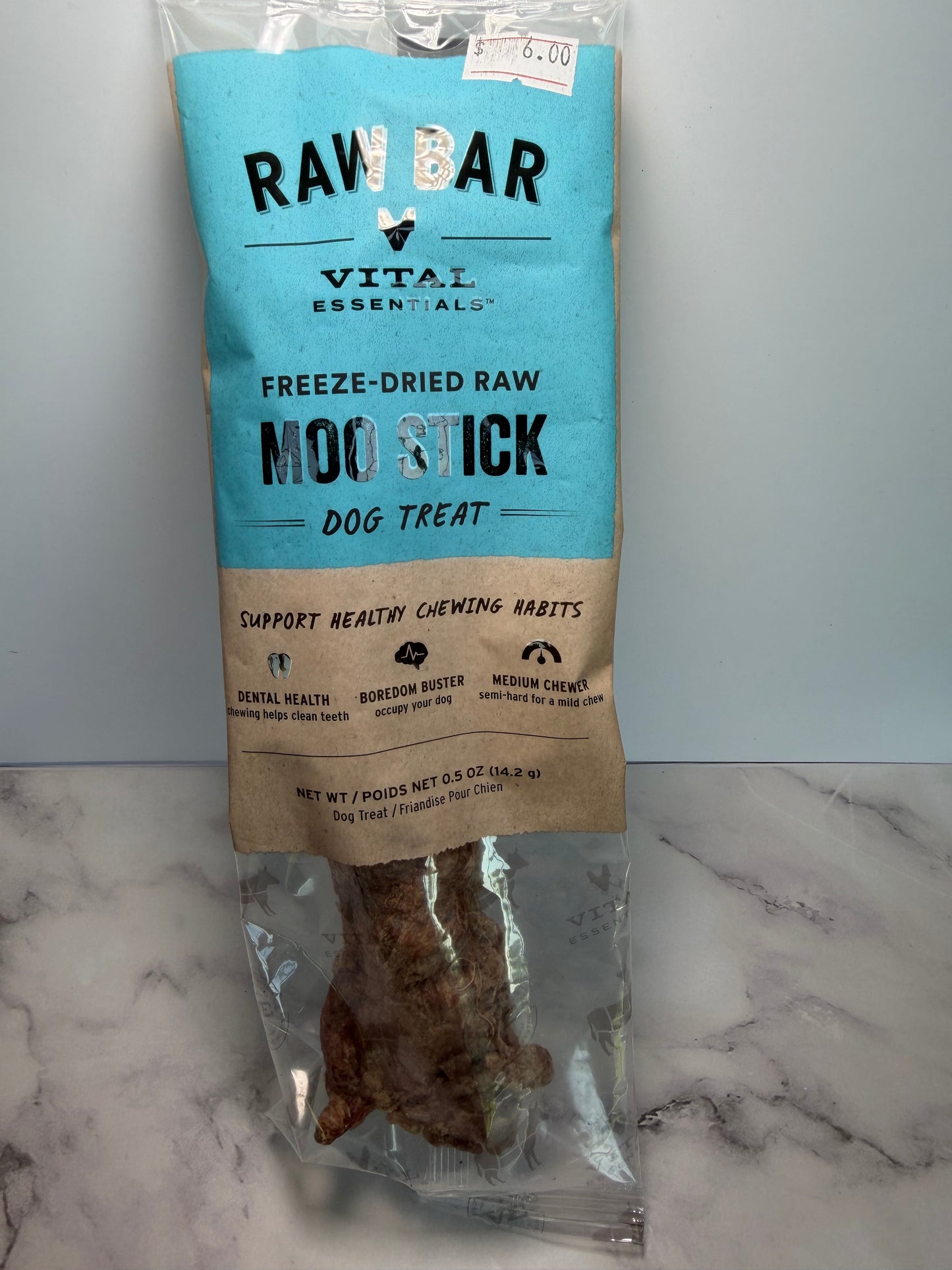 Vital Essentials Freeze Dried Moo stick Dog chew