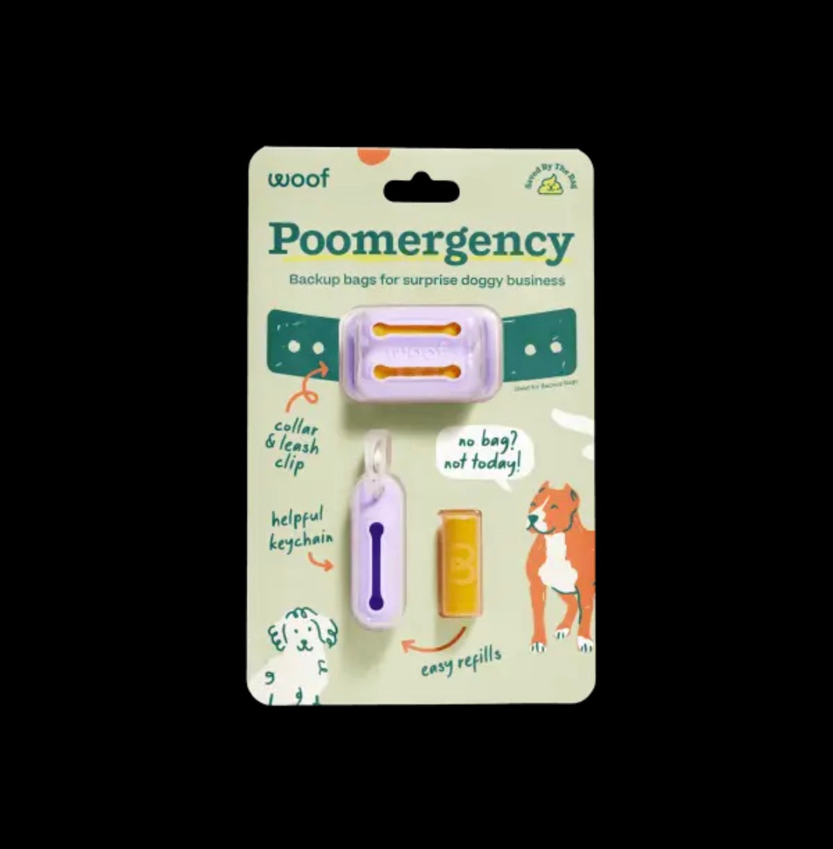 Woof Poomergency Bag Holder