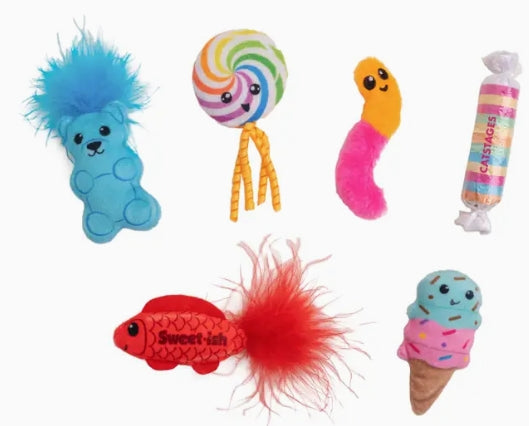 Catstages 6 pack cat toy