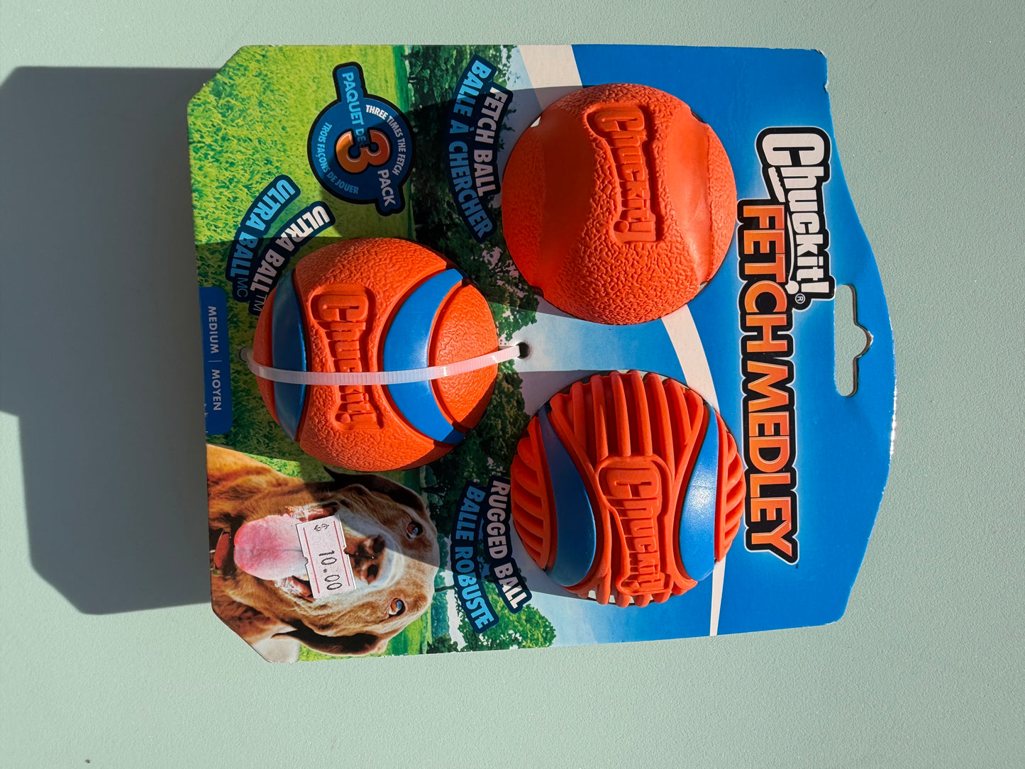 chuck it fetch medley