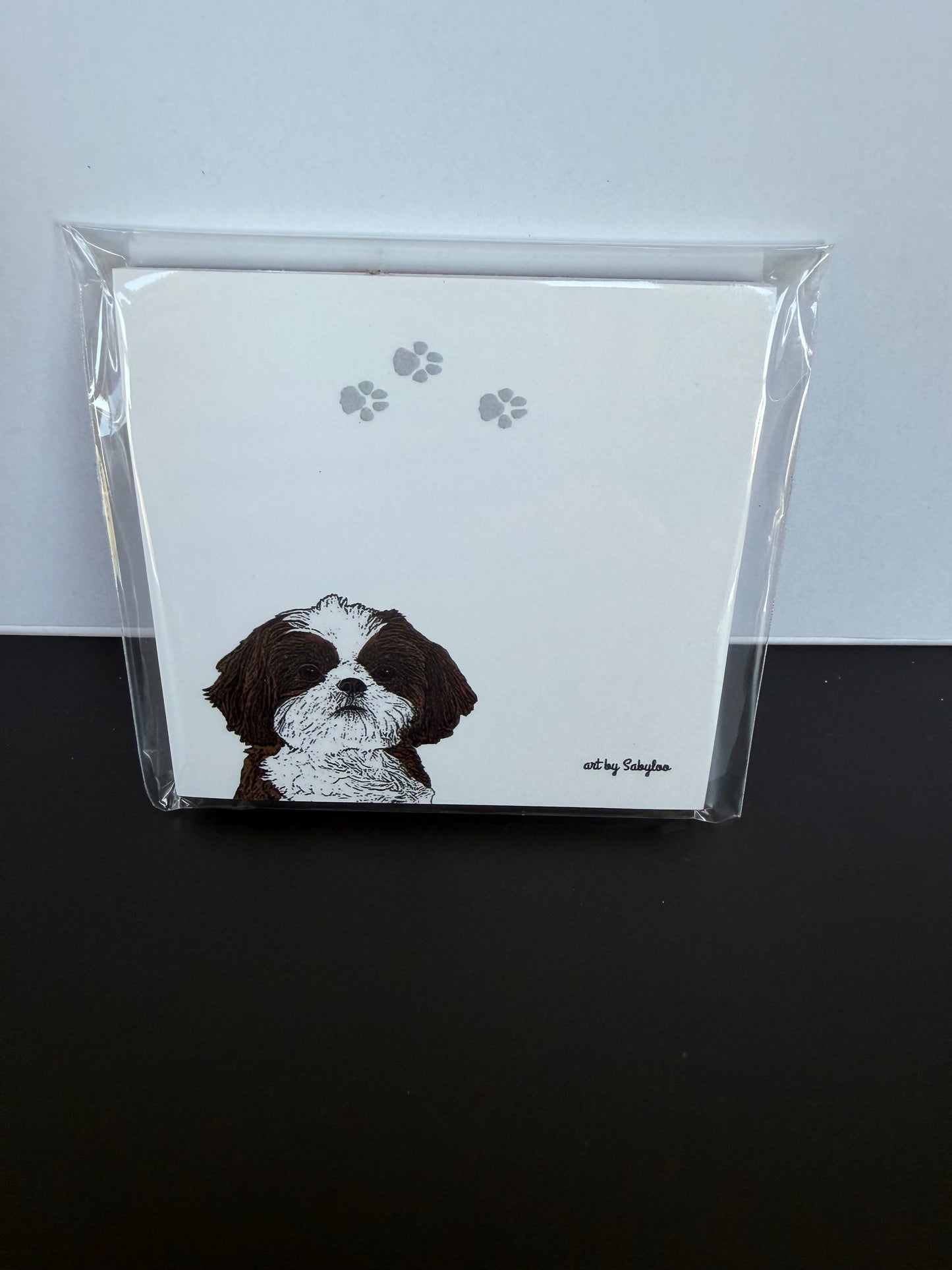 Shi Tzu Sticky Note Pad