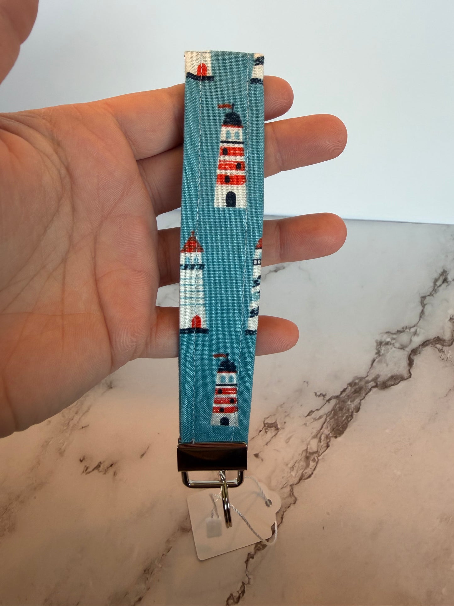 Wristlet keychain