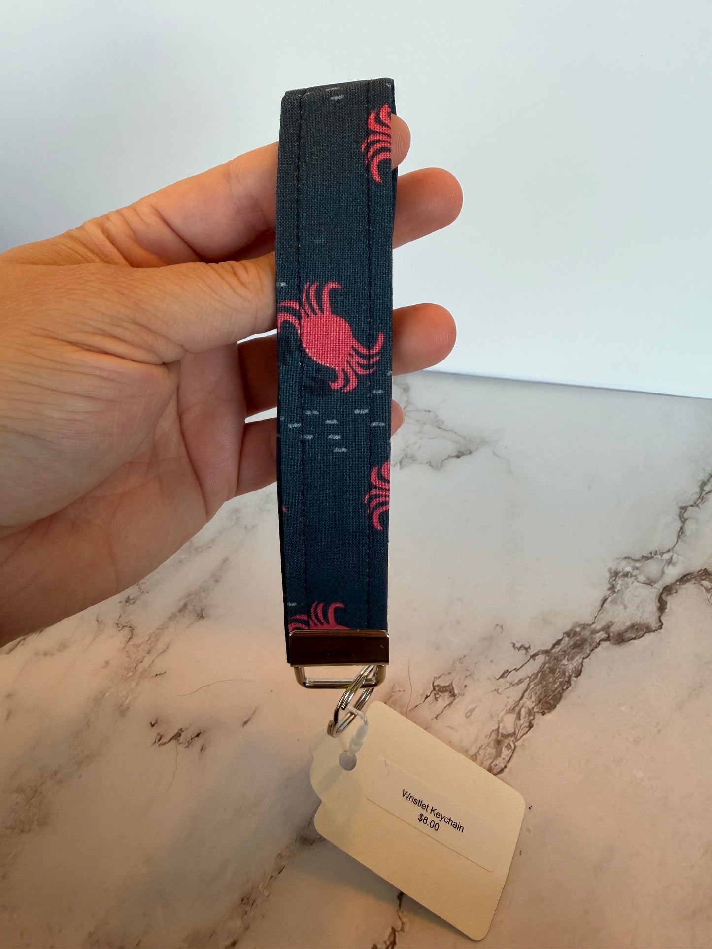 Wristlet keychain