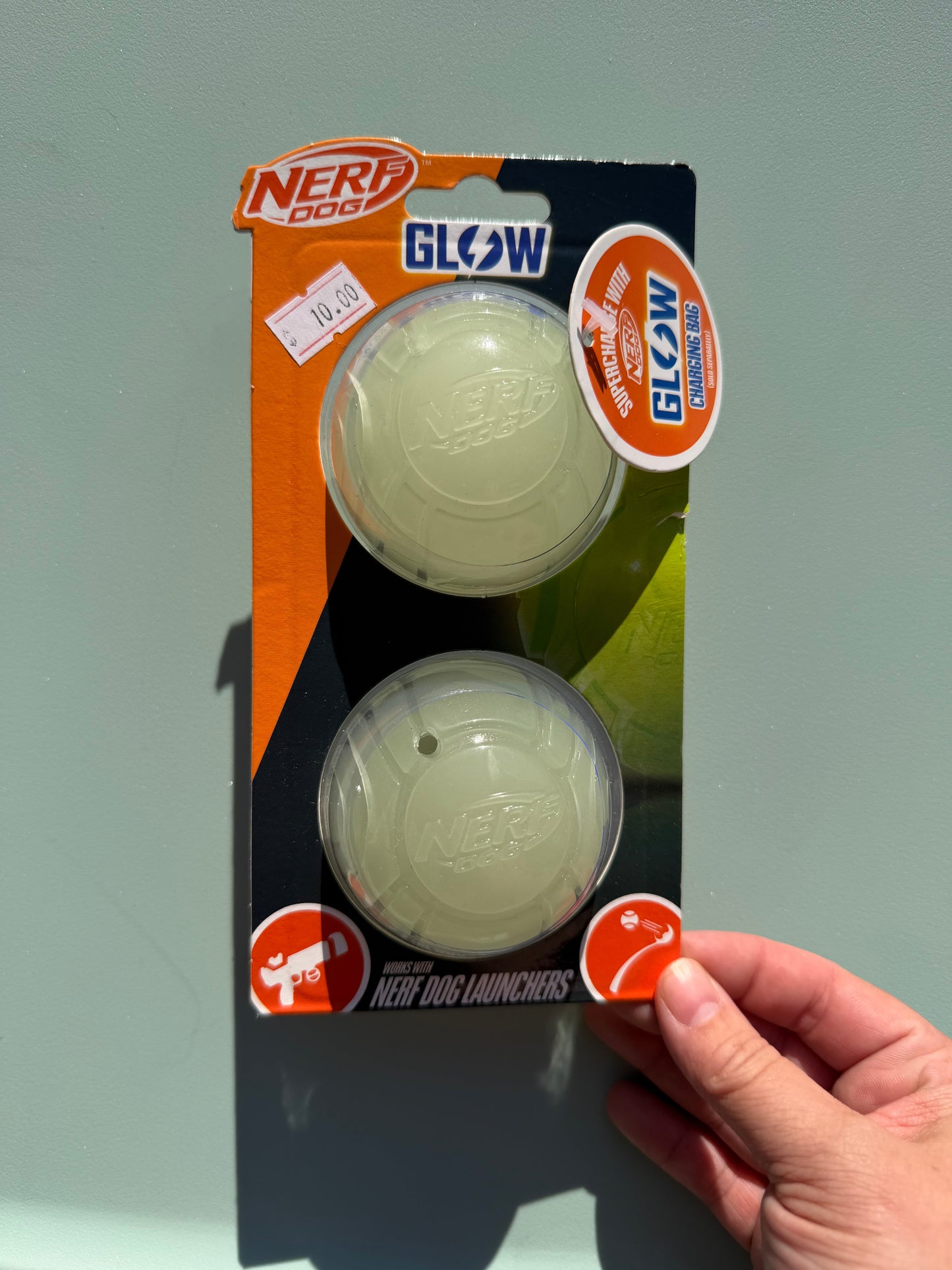 Nerf Glow Dog Balls