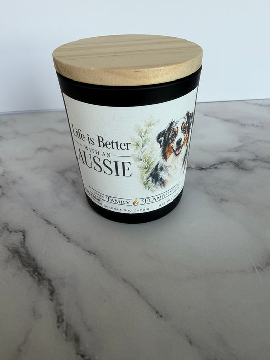 Life is Better with an Aussie Vanilla Candle