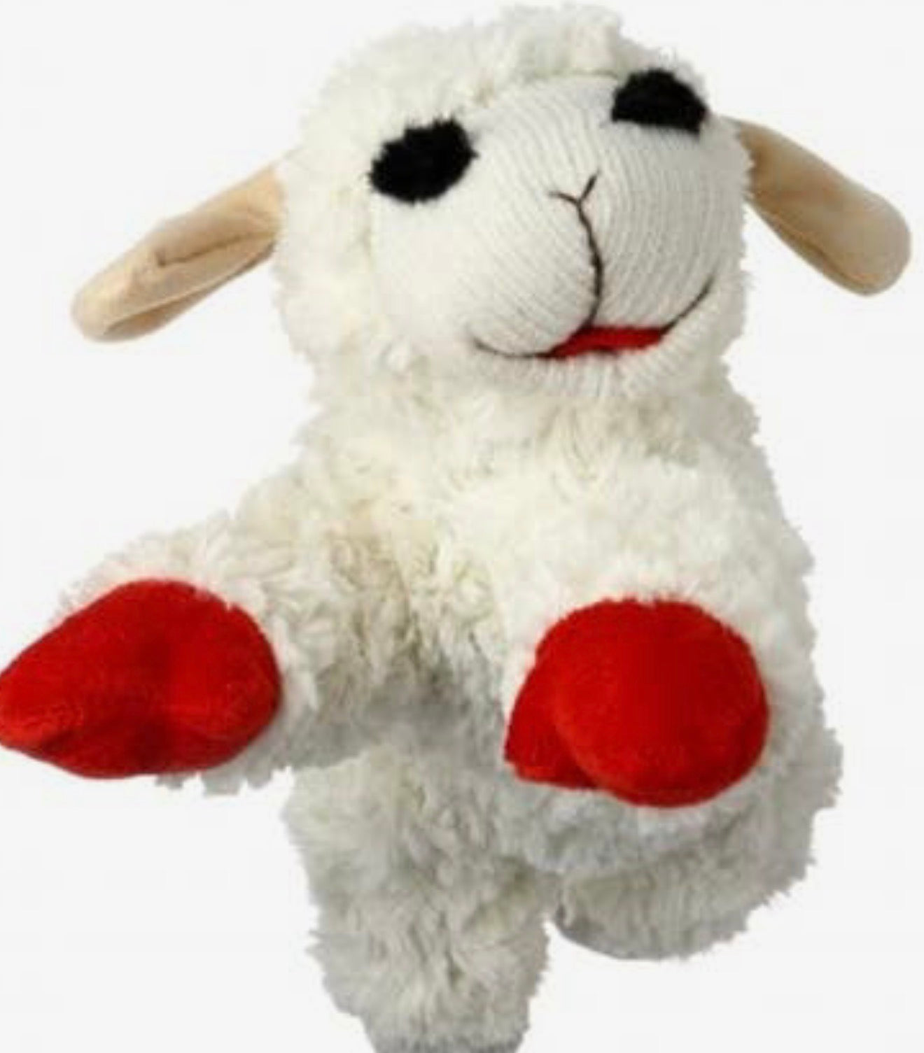 10inch lamb chop dog toy