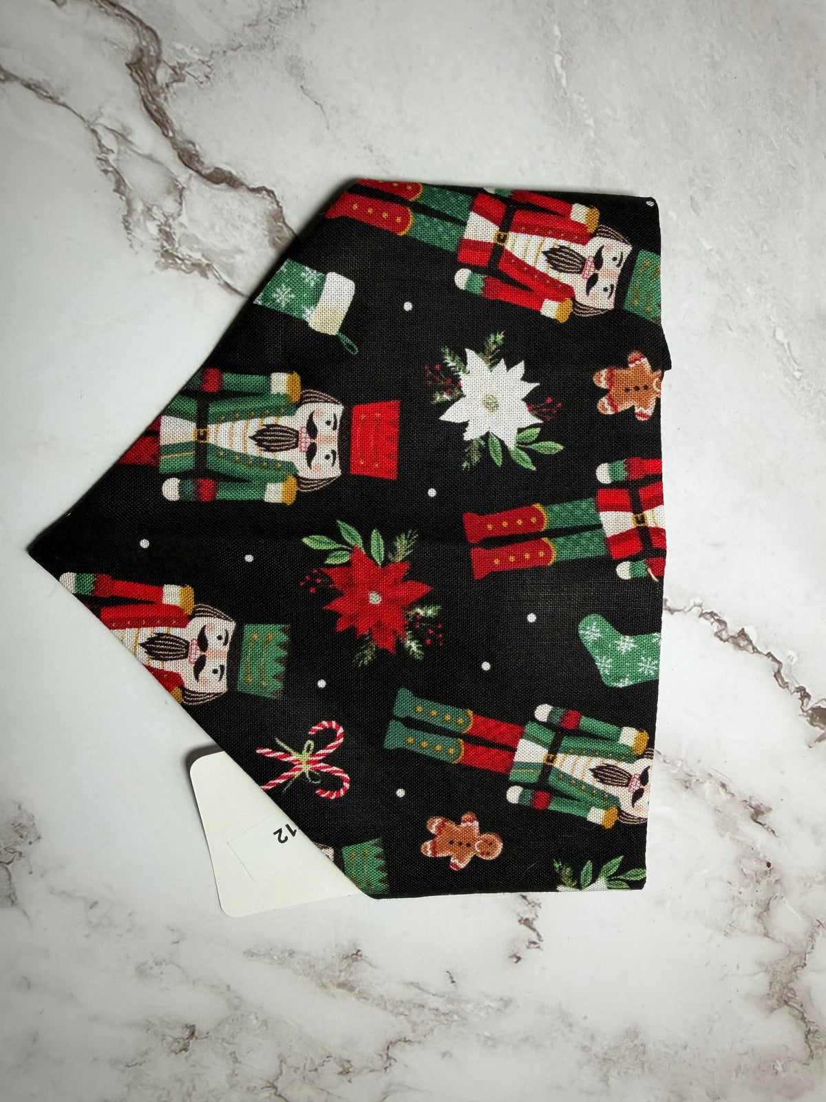 nutcracker scrunchie dog bandana