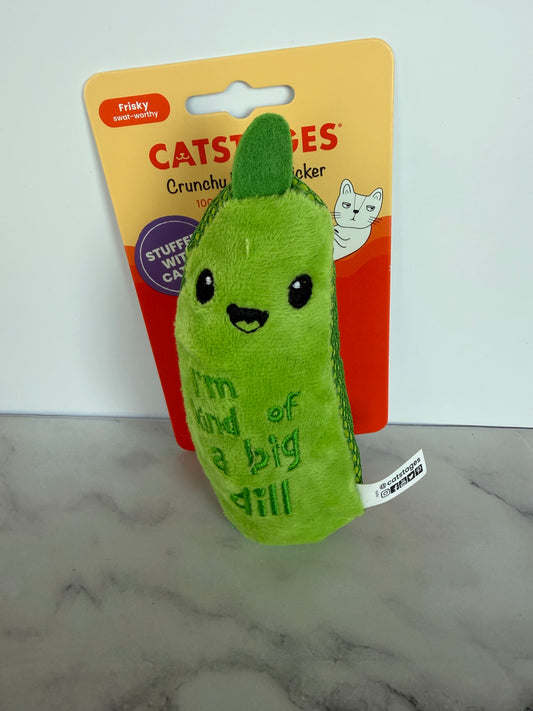Kind of a big dill cat toy