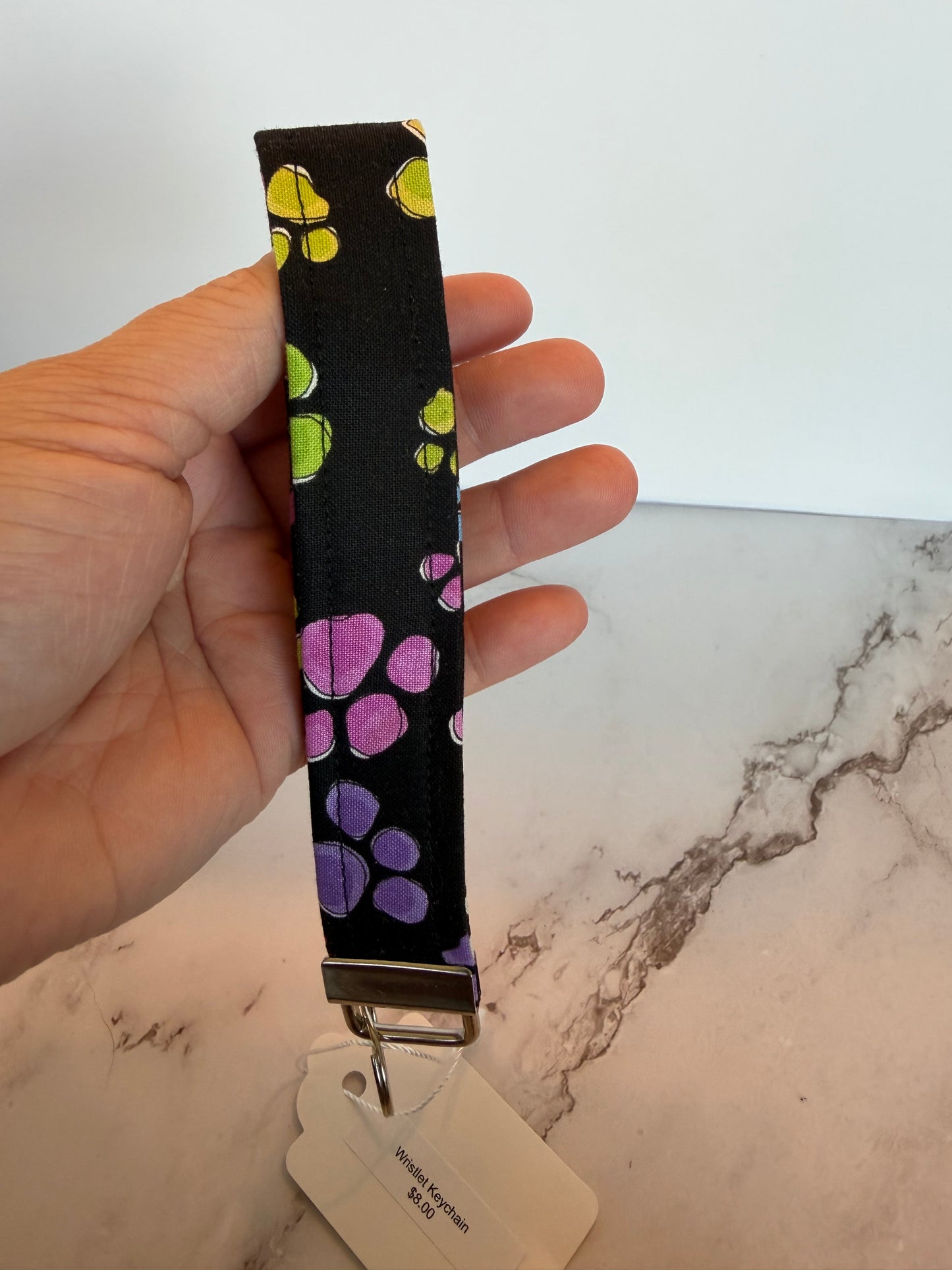 Wristlet keychain