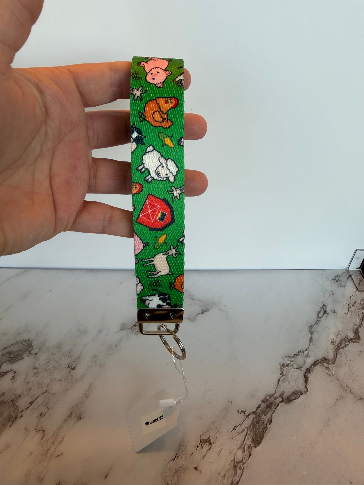 Wristlet keychain