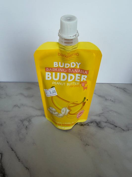 Buddy Budder Dog Peanut Butter Pouch