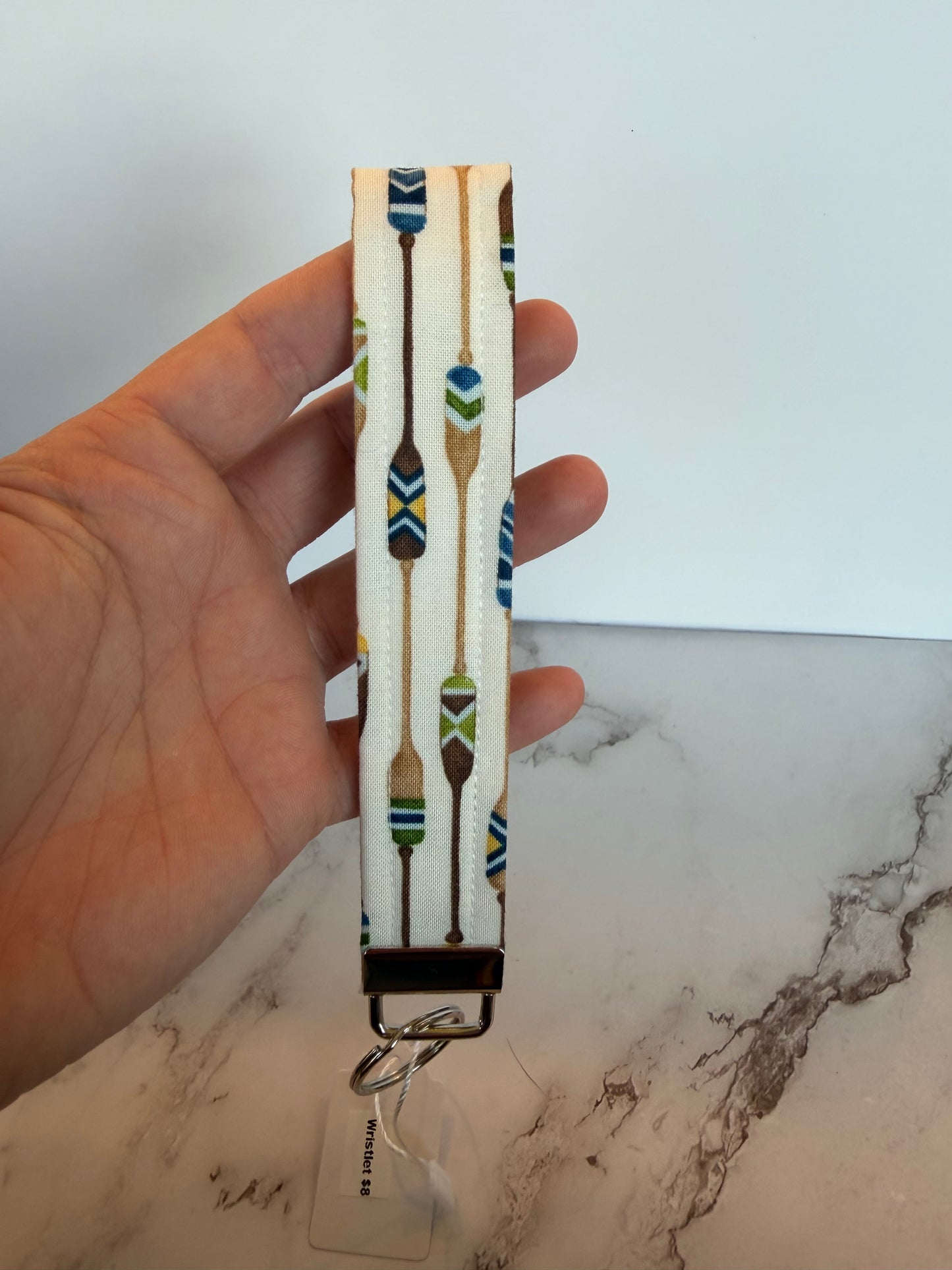 Wristlet keychain
