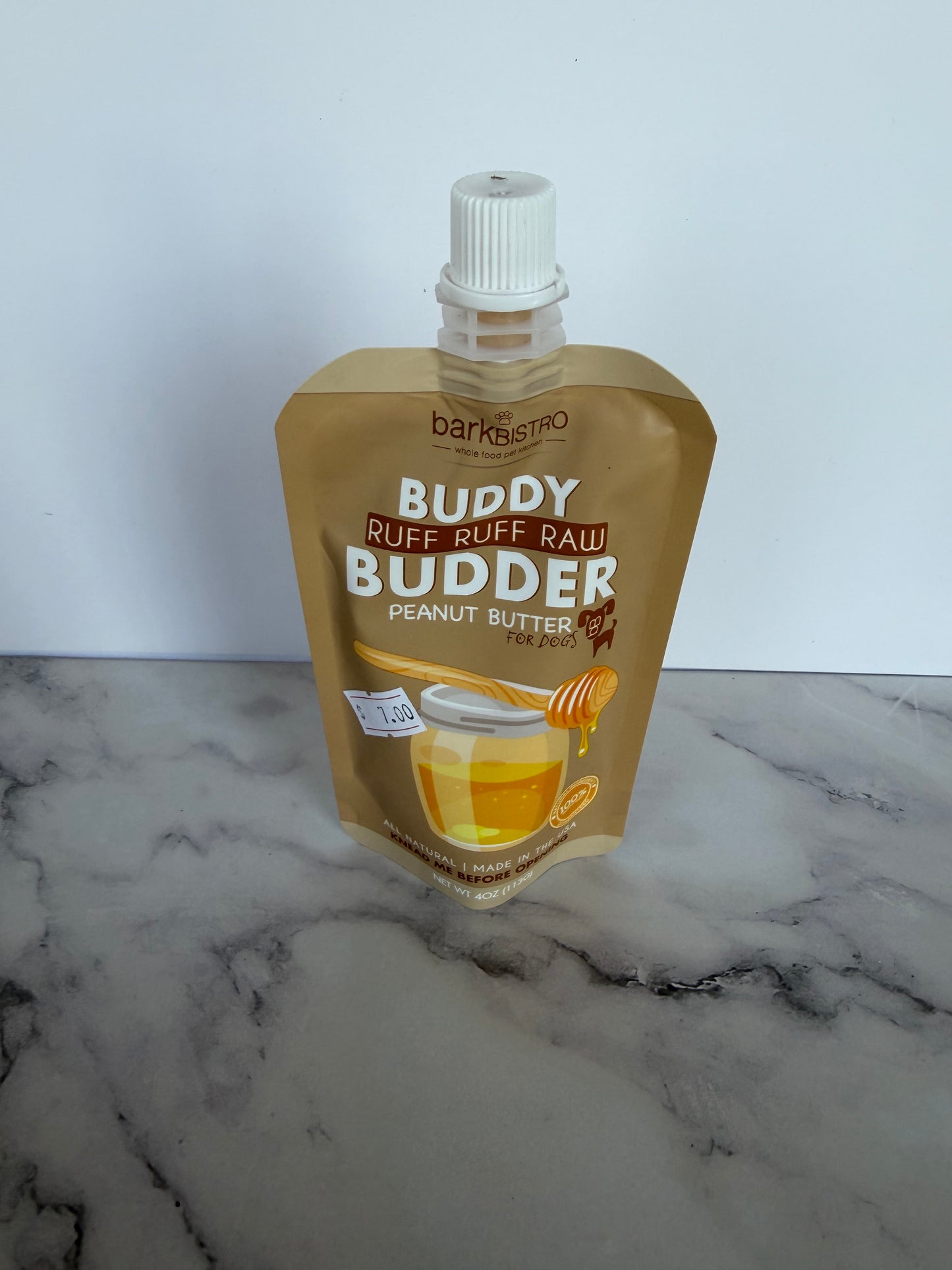 Buddy Budder Dog Peanut Butter Pouch