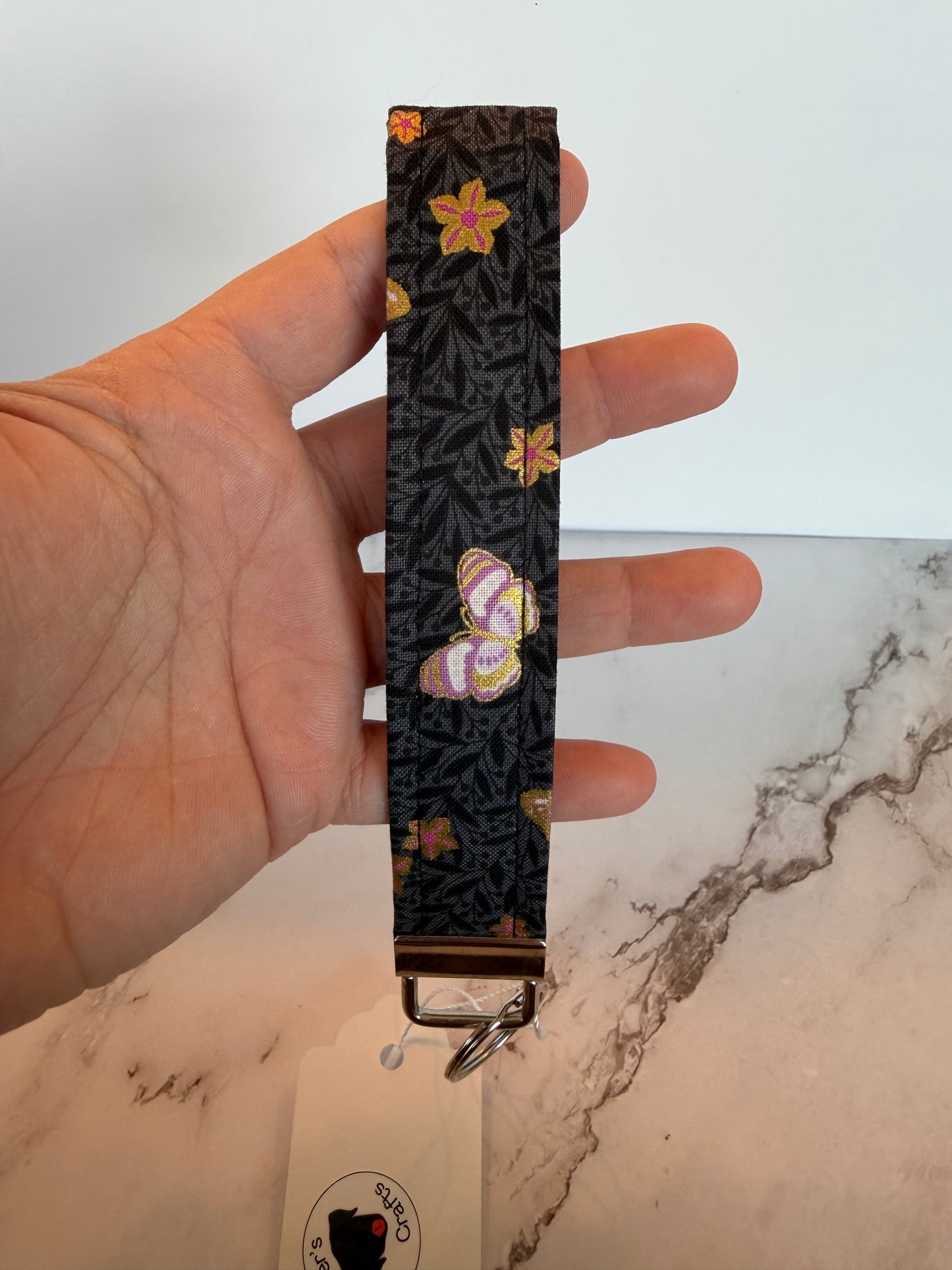 Wristlet keychain