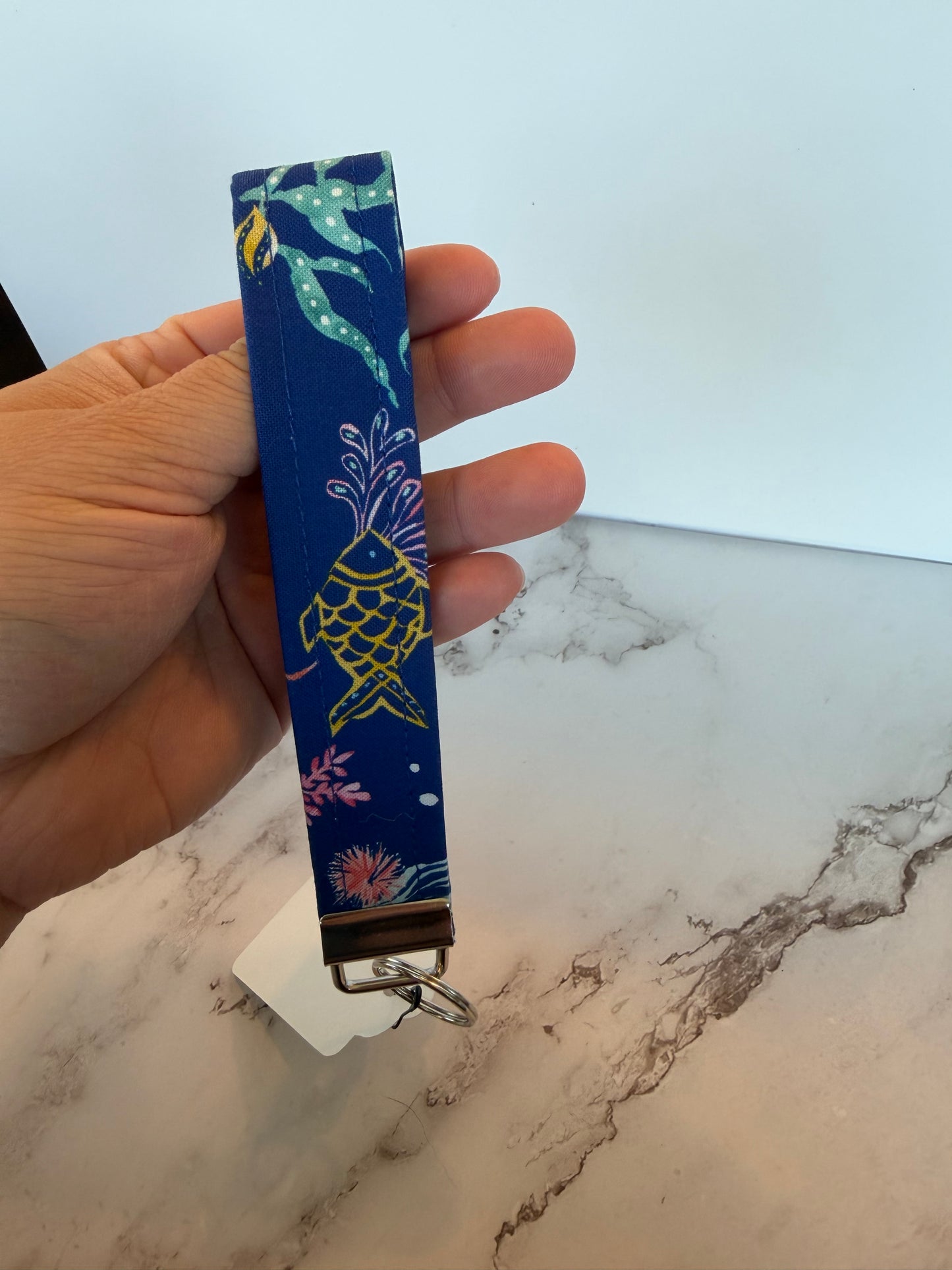 Wristlet keychain