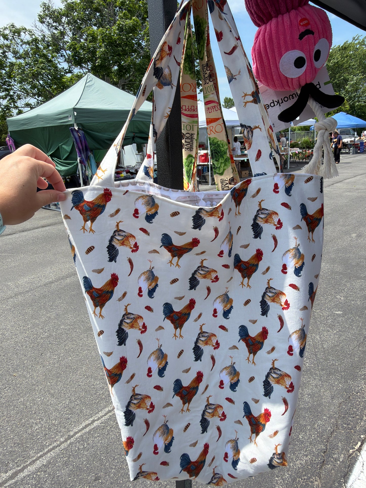 Chicken tote bag