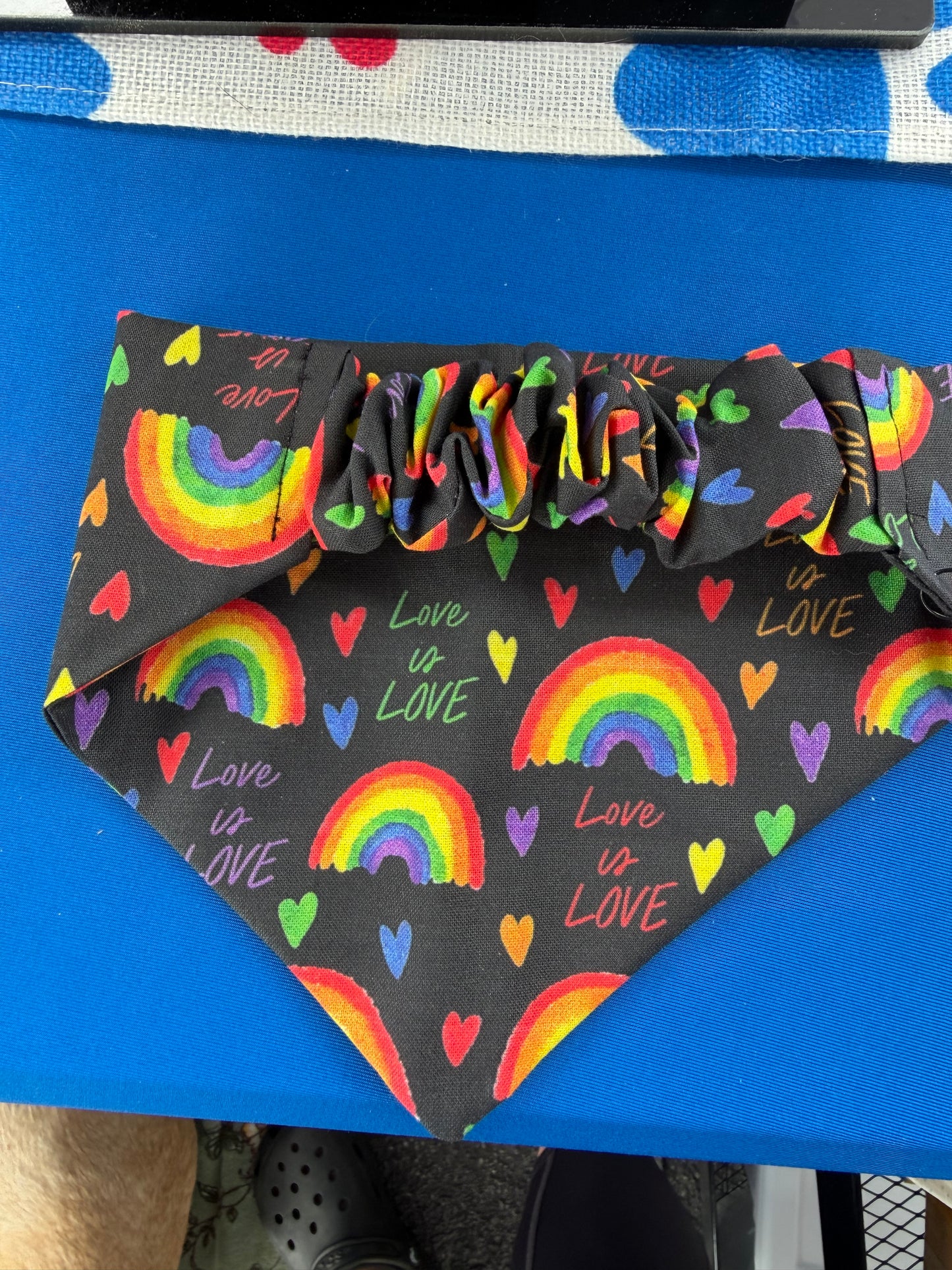 Pride Scrunchie Dog Bandana