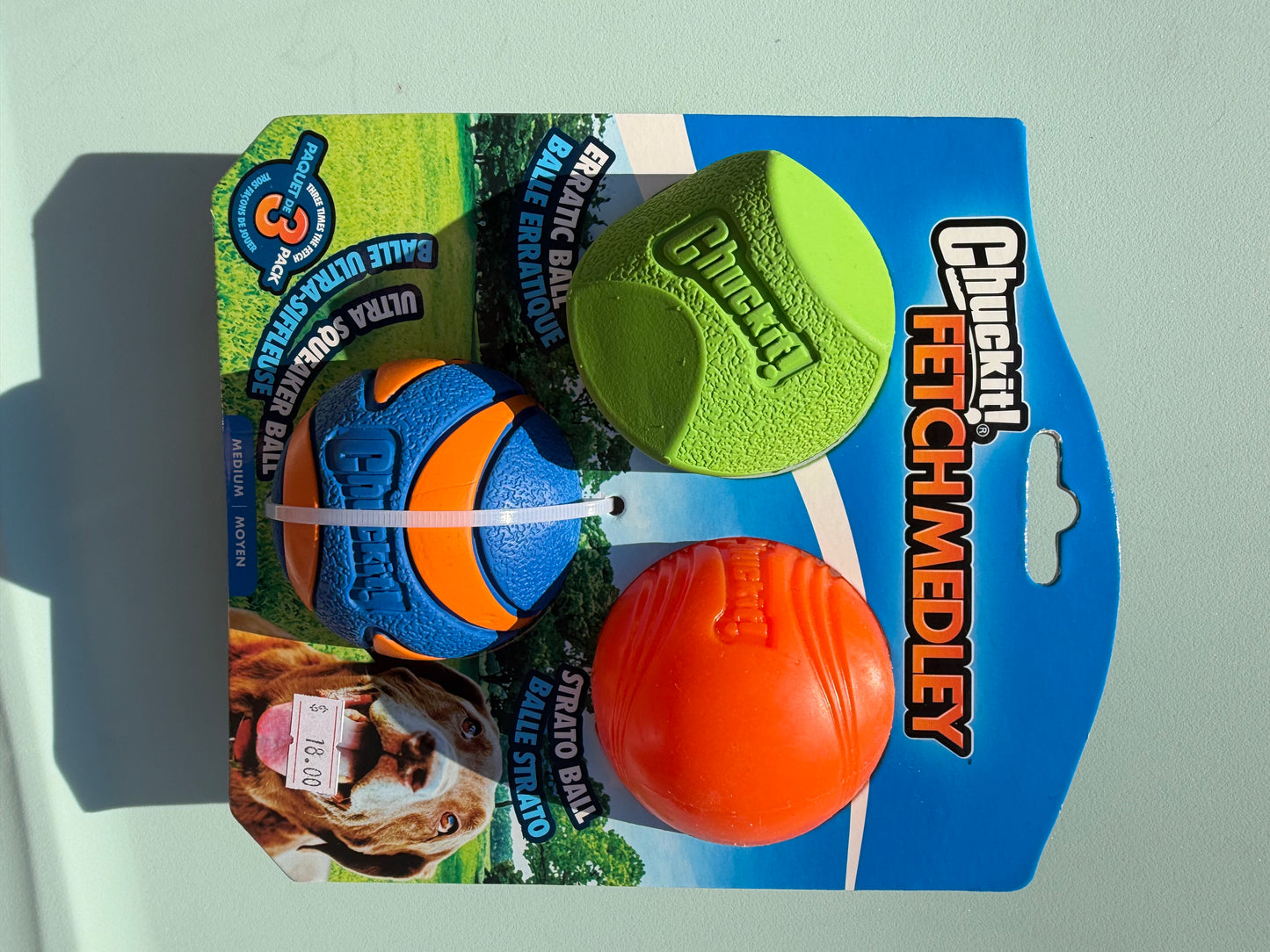 chuck it fetch medley