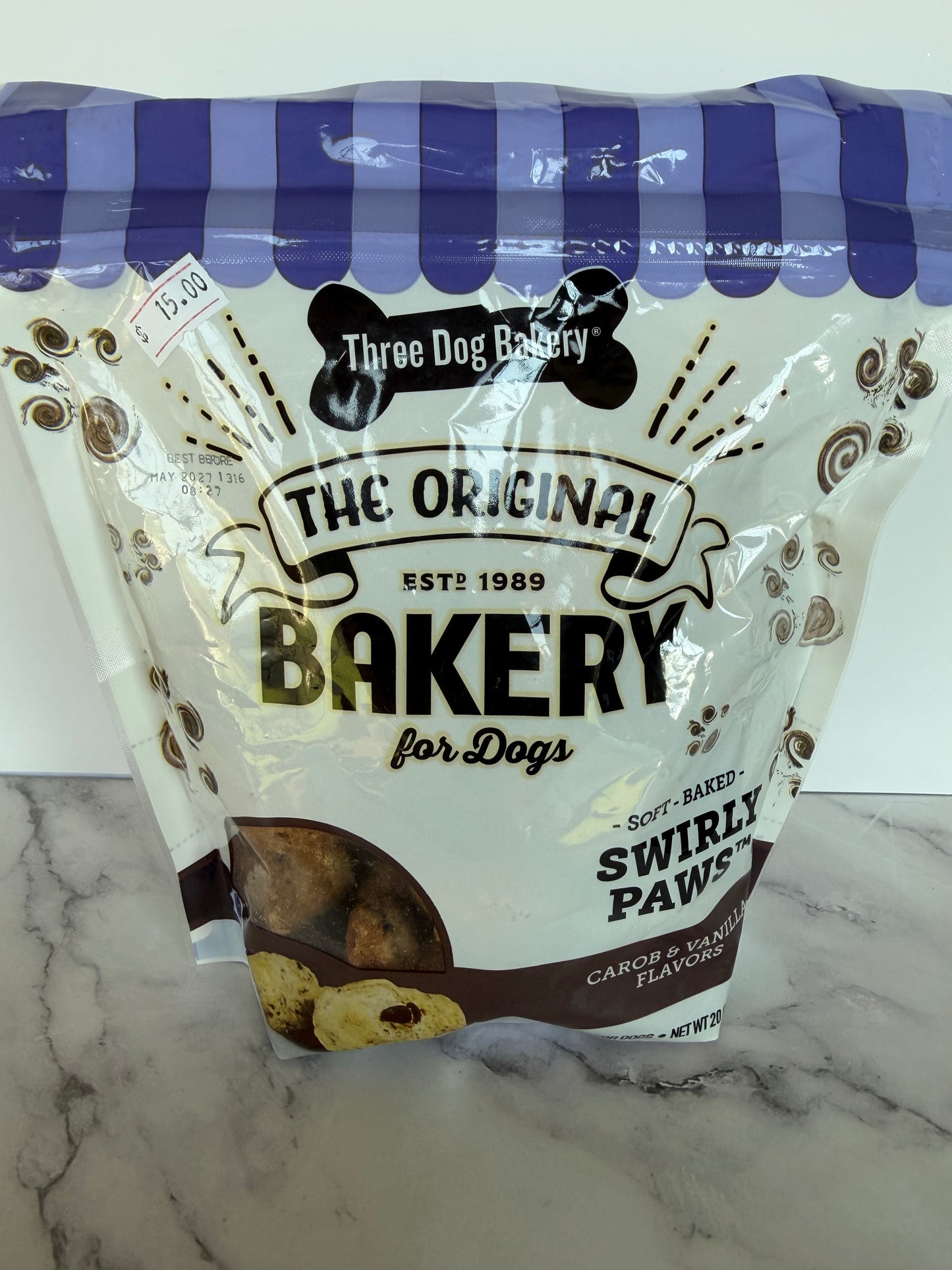 Three Dogs Bakery Swirly Paws