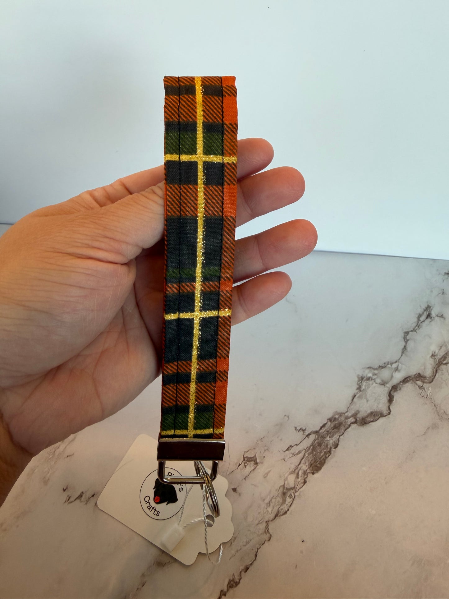 Wristlet keychain