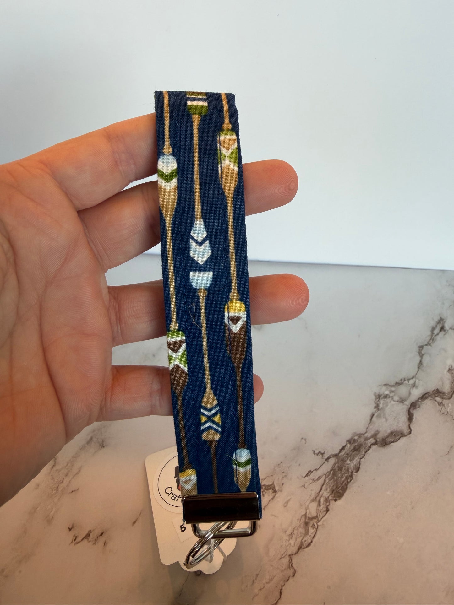Wristlet keychain