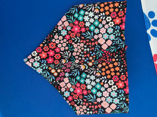Ditsy floral Scrunchie Dog Bandana