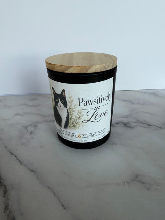 Pawsitively in Love Vanilla Candle