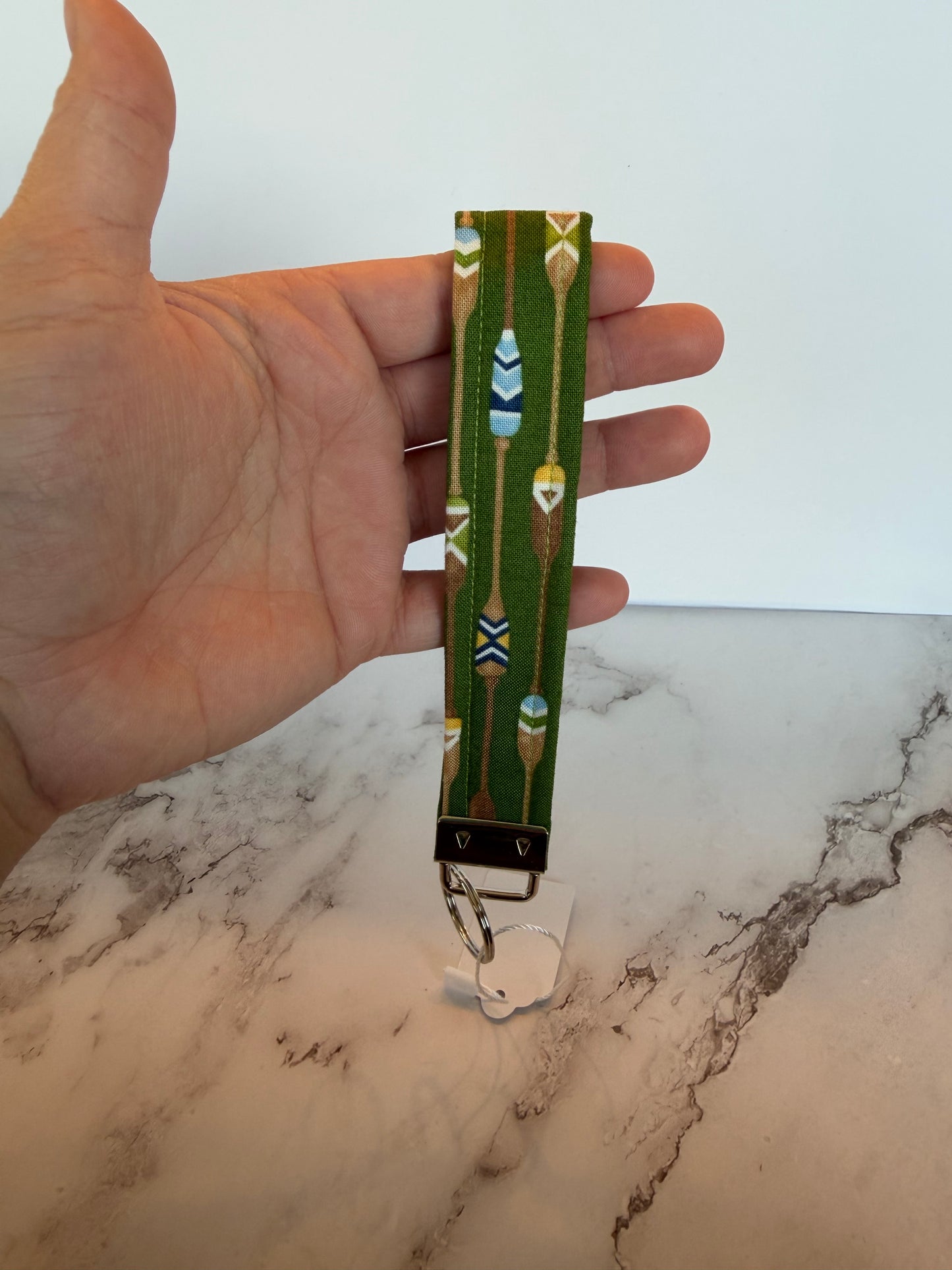 Wristlet keychain