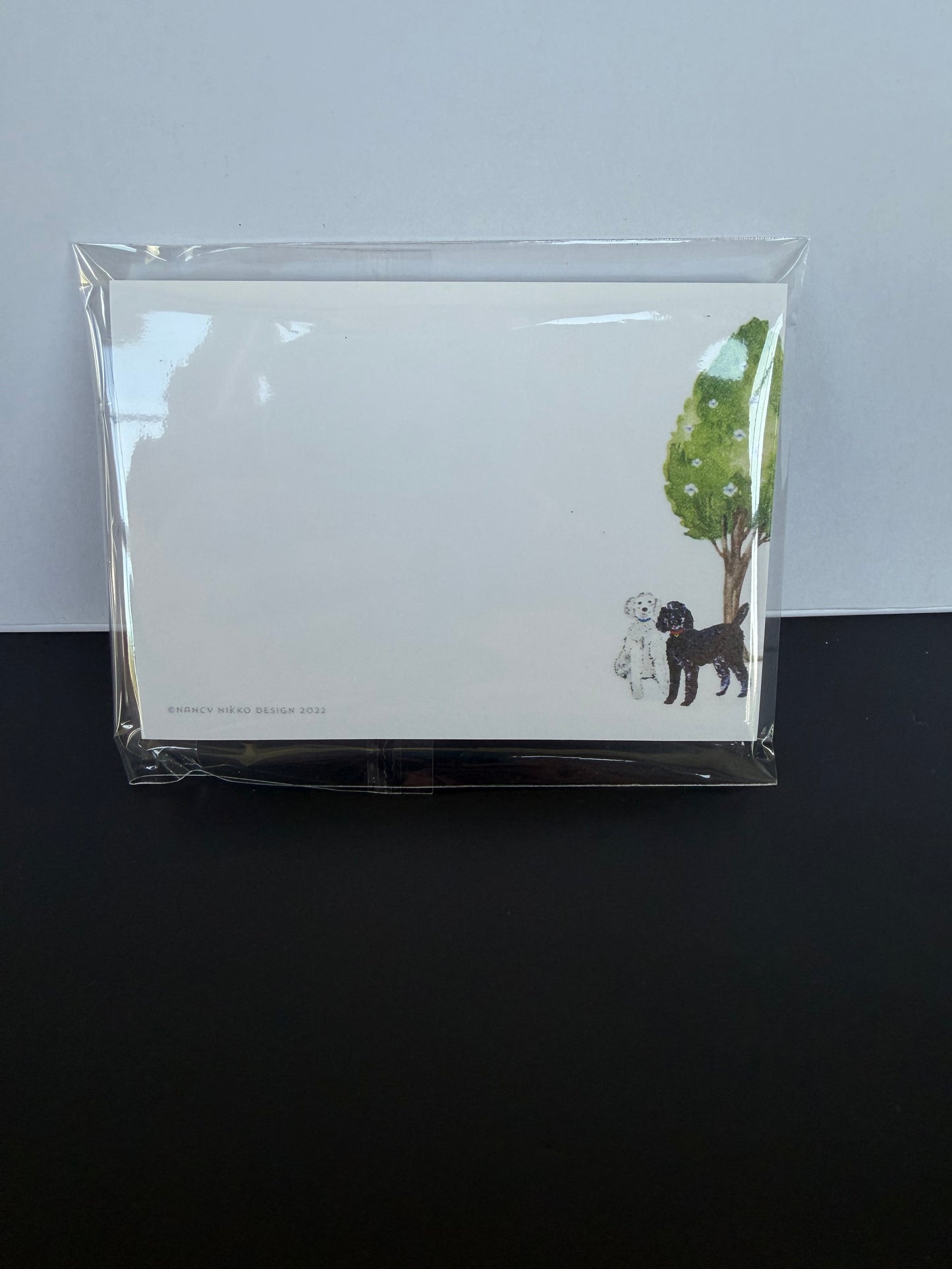 Poodle Sticky Note Pad