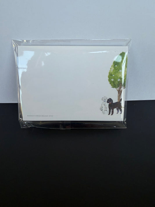 Poodle Sticky Note Pad