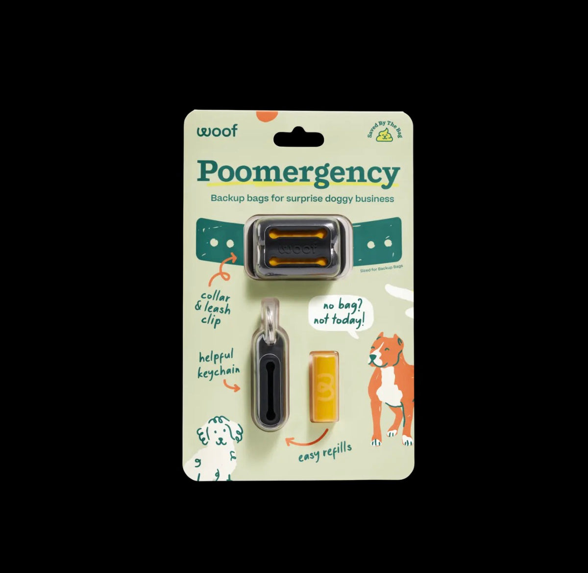 Woof Poomergency Bag Holder