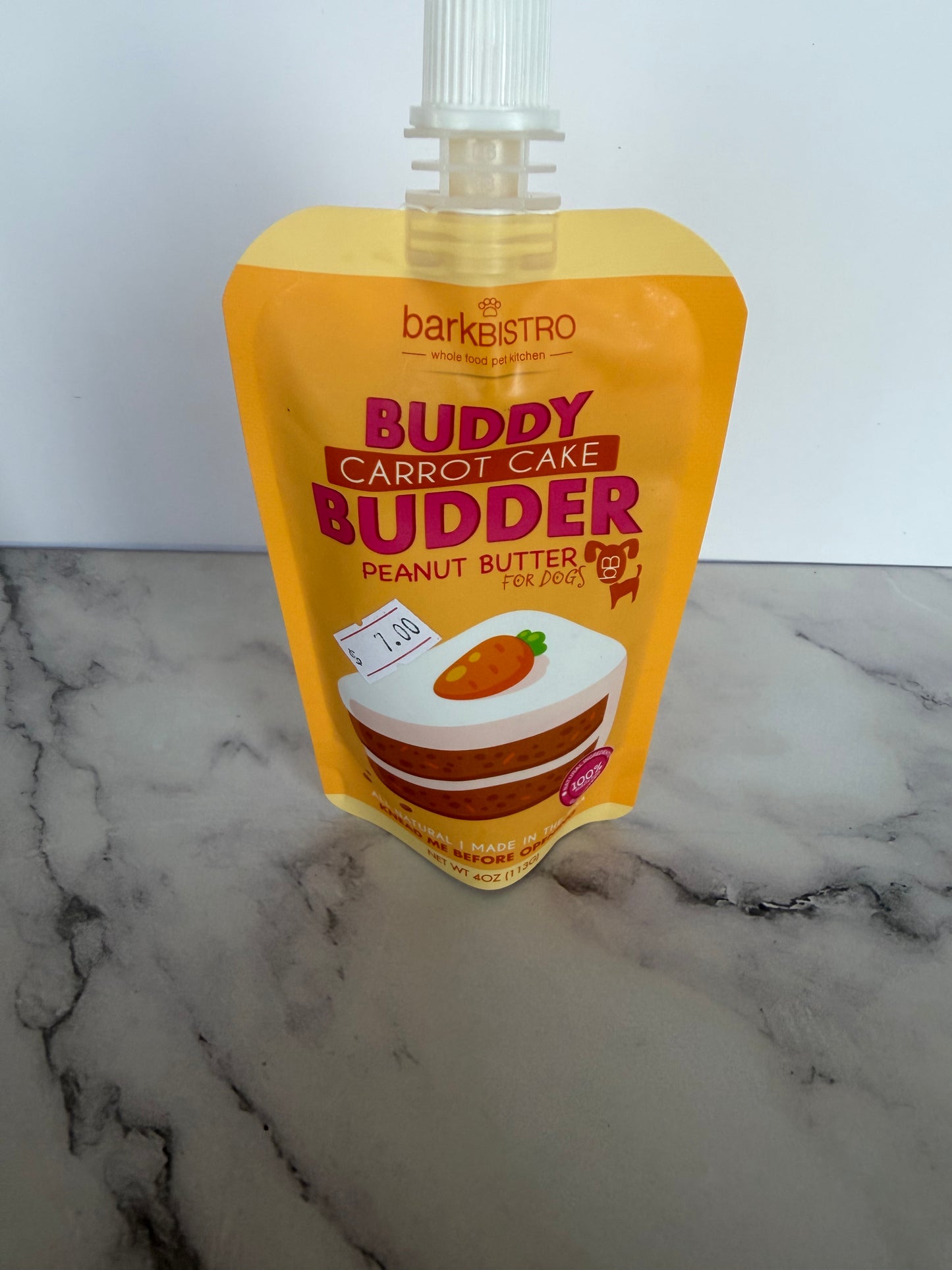 Buddy Budder Dog Peanut Butter Pouch