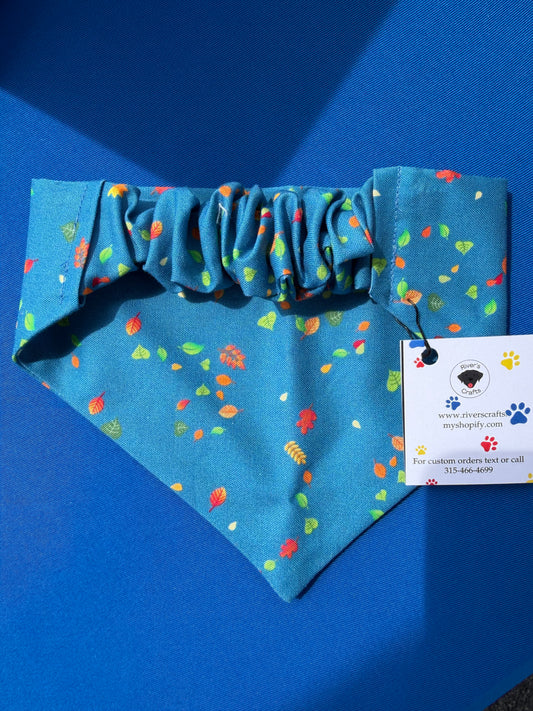 Fall Scrunchie dog bandana