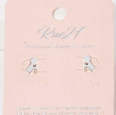 Dog Stud Earrings